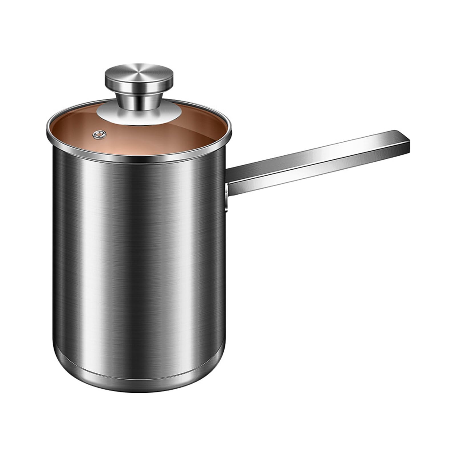 HDOYTXXM Fryers Pots Tempuras Frying Pots Stainless Steels Fat for Kitchen Restaurant Fat