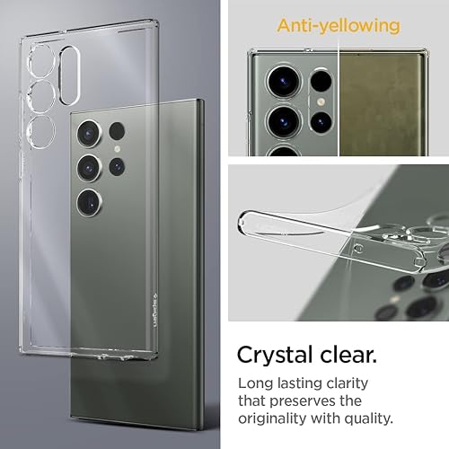 Miniatura 4 de Spigen Cristal líquido diseñado para Galaxy S23 Ultra (2023) protección de grado militar - Cristal transparente