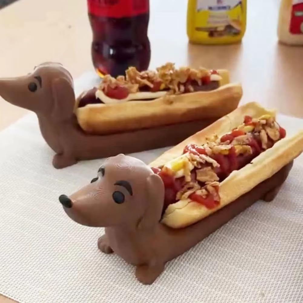 Taca do serwowania w kształcie szczeniaka, jamnik, uchwyt na hot dog do , na uroczystości rodzinne, imprezy, restauracje, narzędzia domowe