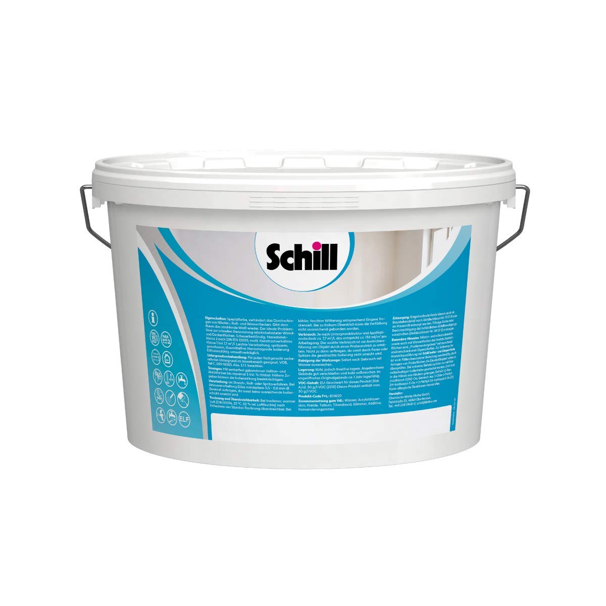 Schill Isolier- und Absperrfarbe 10 Liter