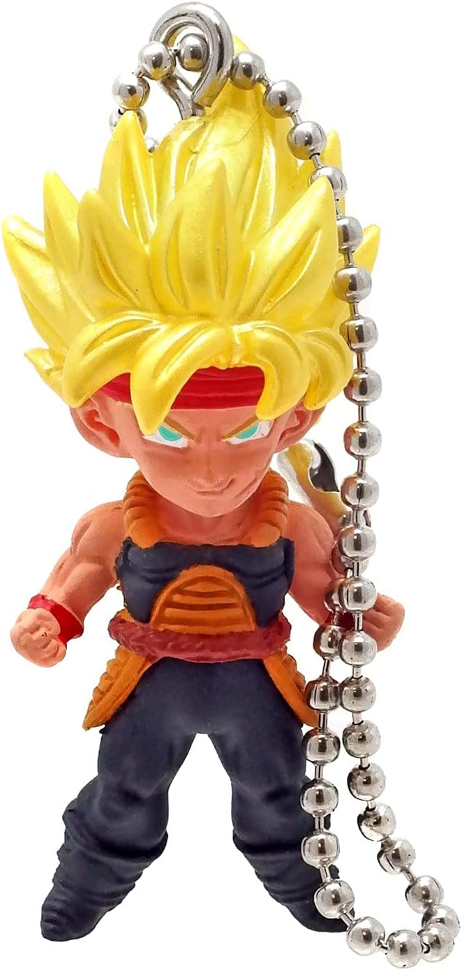 Dragon Ball Super Gashapon UDM The Best 24 Super Saiyan Bardock:Xeno with keycahin Capsule Toy