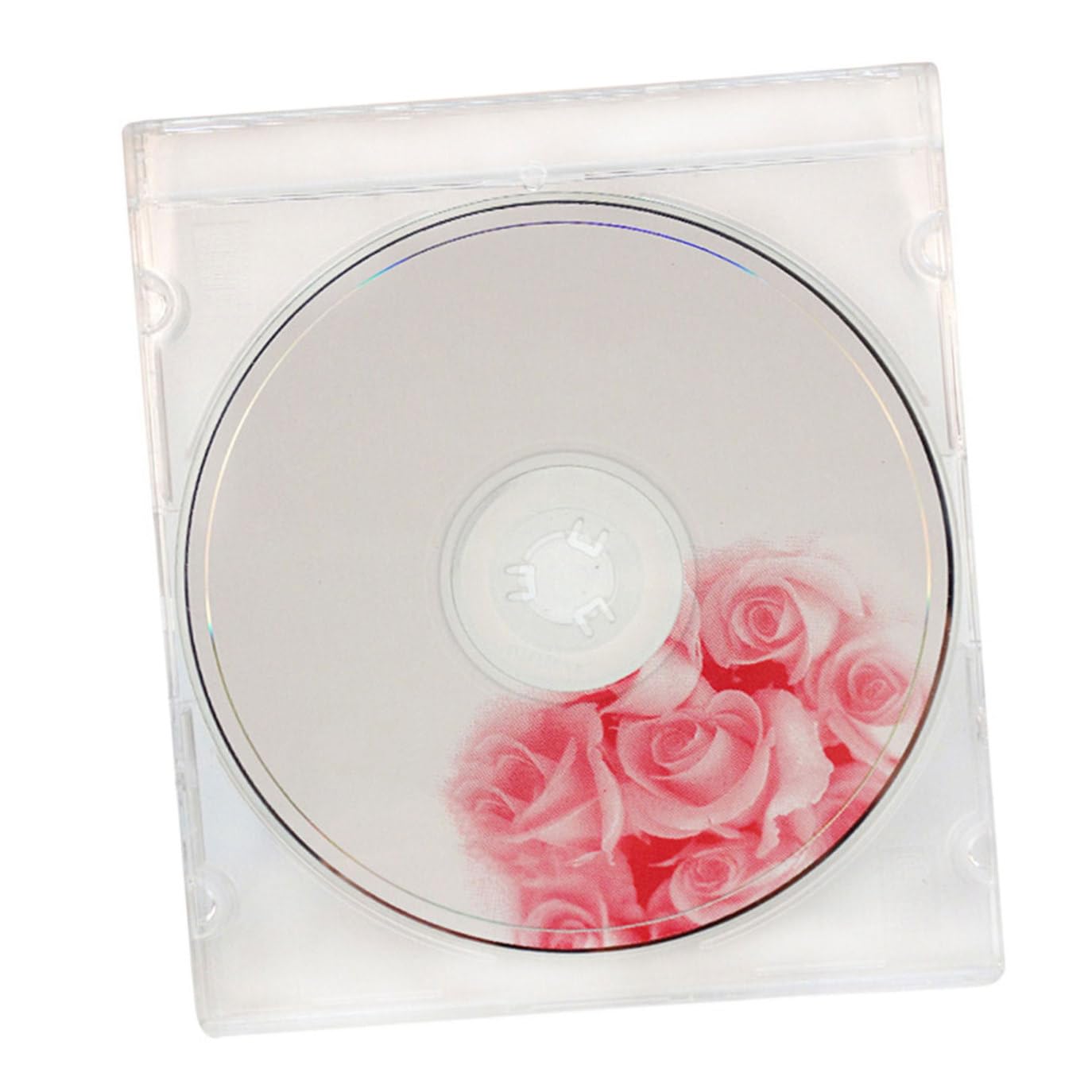 Cabilock 25stücke Transparente Cd-hüllen Als DVD-verpackung Schlankes Design Für Medien-aufbewahrung Für Zuhause Und Unterwegs Transparent