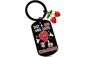 Fresa Strawberry Charming Keychain Handbag Accessory