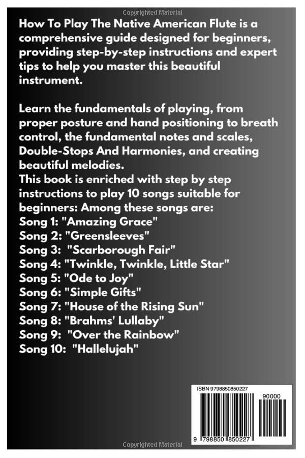 How To Play The Native American Flute: A Comprehensive Guide With Easy 10 Songs - Image 2