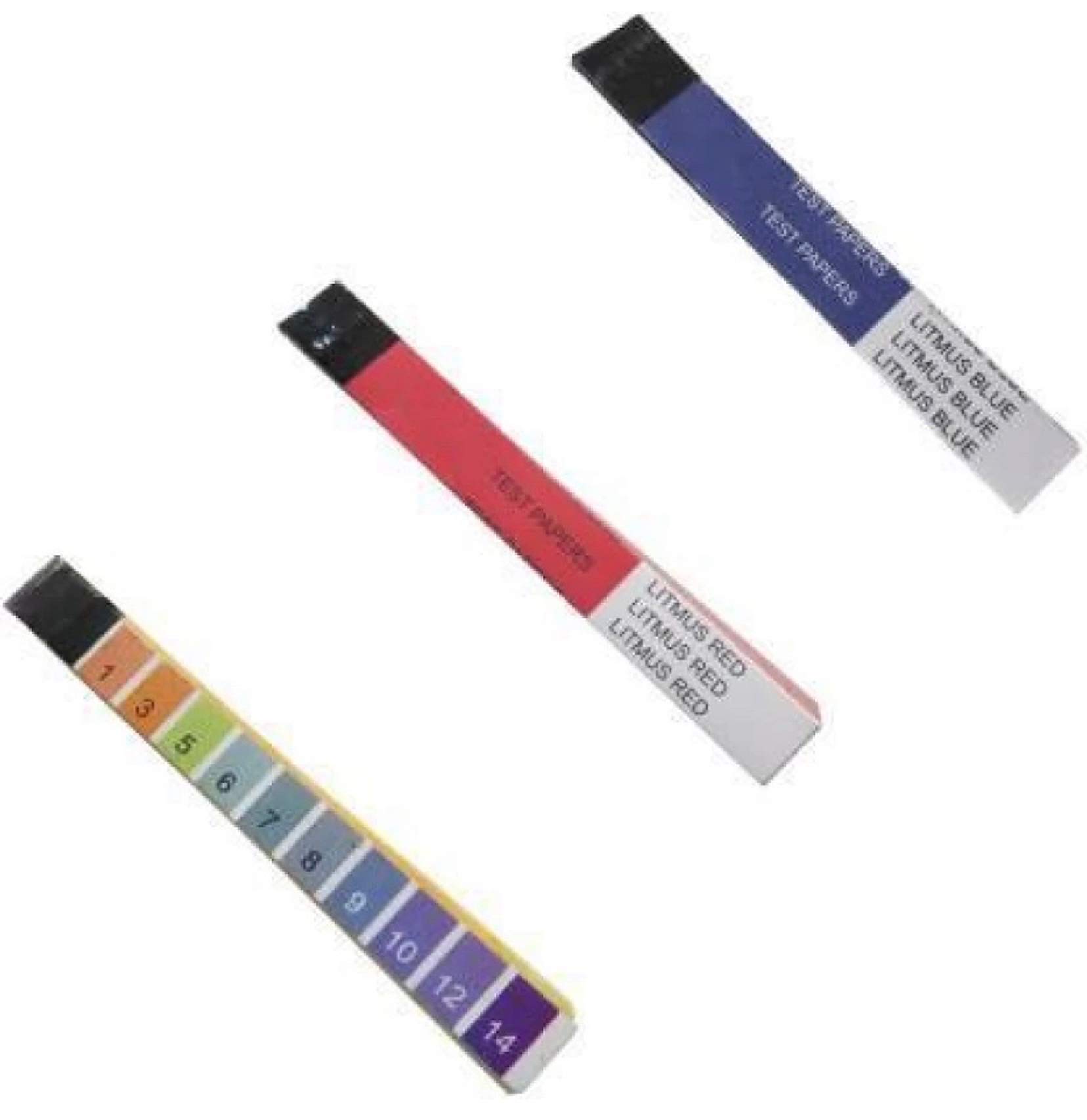 Sciencolab 0-14 pH Blue, Red, Yellow Litmus Papers,5cm strip(Pack of 60 Strips)