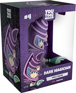 Youtooz Yu-Gi-Oh Dark Magician 5" Vinyl Figure, Yugioh Anime Dark Magician Action Figure Based on The Yu gi oh Trading Card Game and Anime Yugioh
