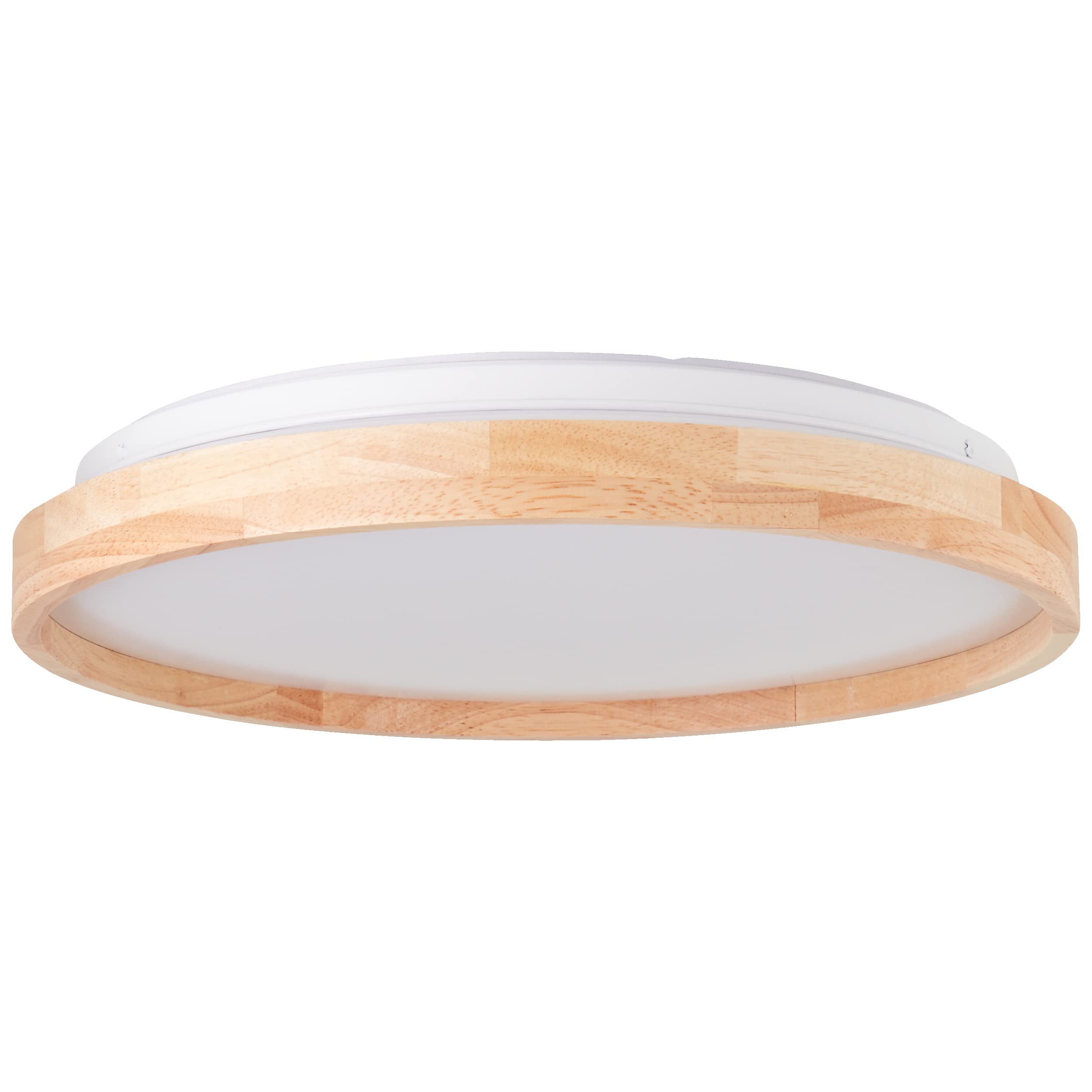 LED Deckenlampe Mit Holzrahmen & CCT – Lichtfarbe Einstellbar, IP44 Für Badezimmer