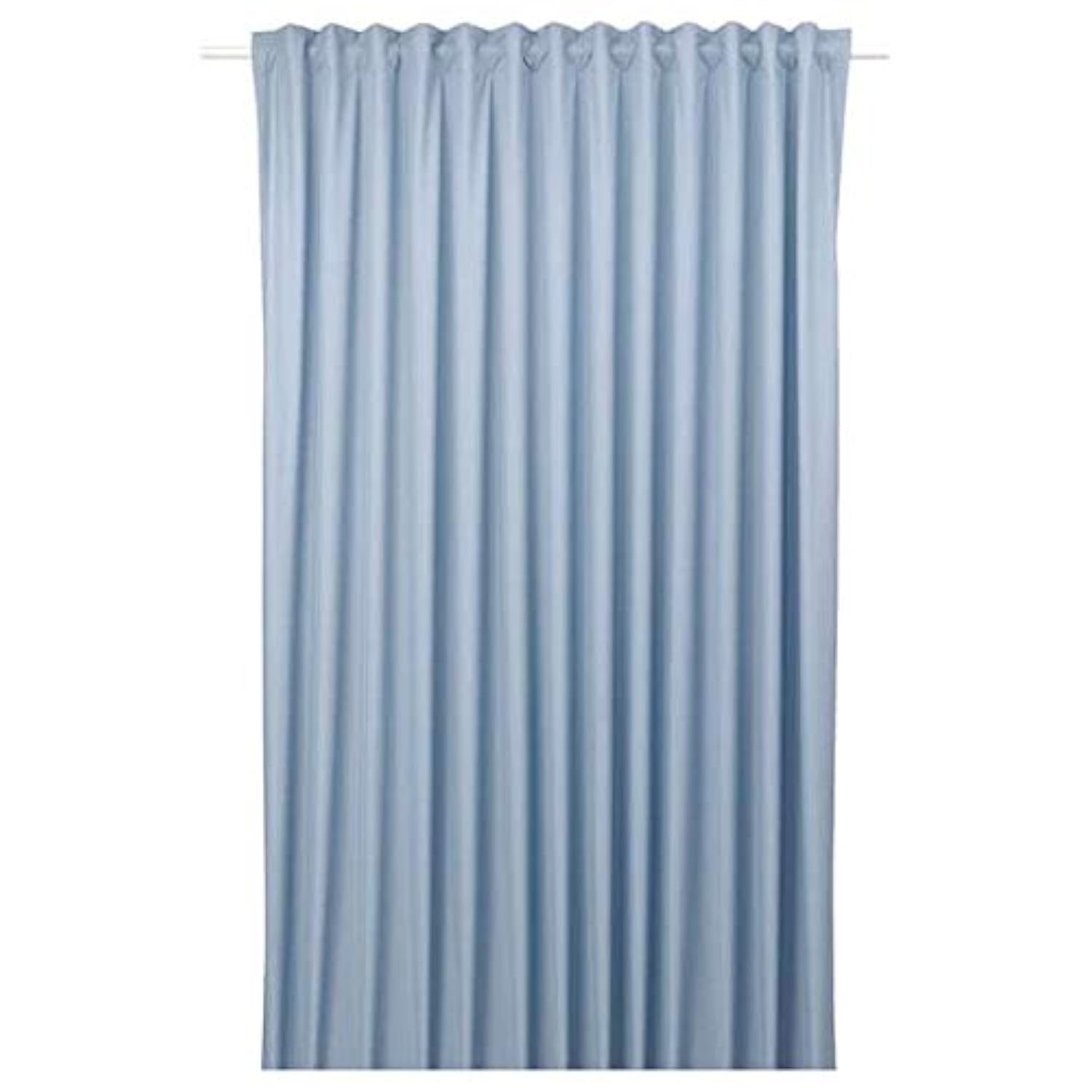 IKEA Bengta Black-Out Curtain 1 Length Blue 83x98 504.544.56