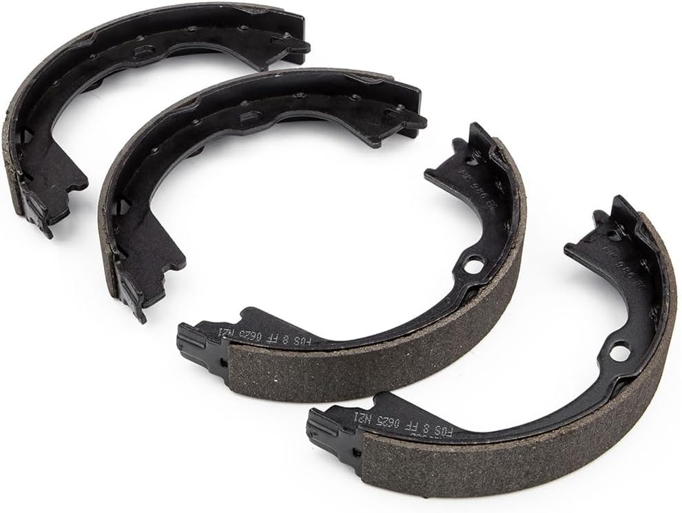 Parking Brake Shoes Rear Set fits Jeep Grand Cherokee 2011 2012 2013 5.7L V8, fits Jeep Grand Cherokee 2011 2012 2013 3.6L V6, Emergency Brake Shoe