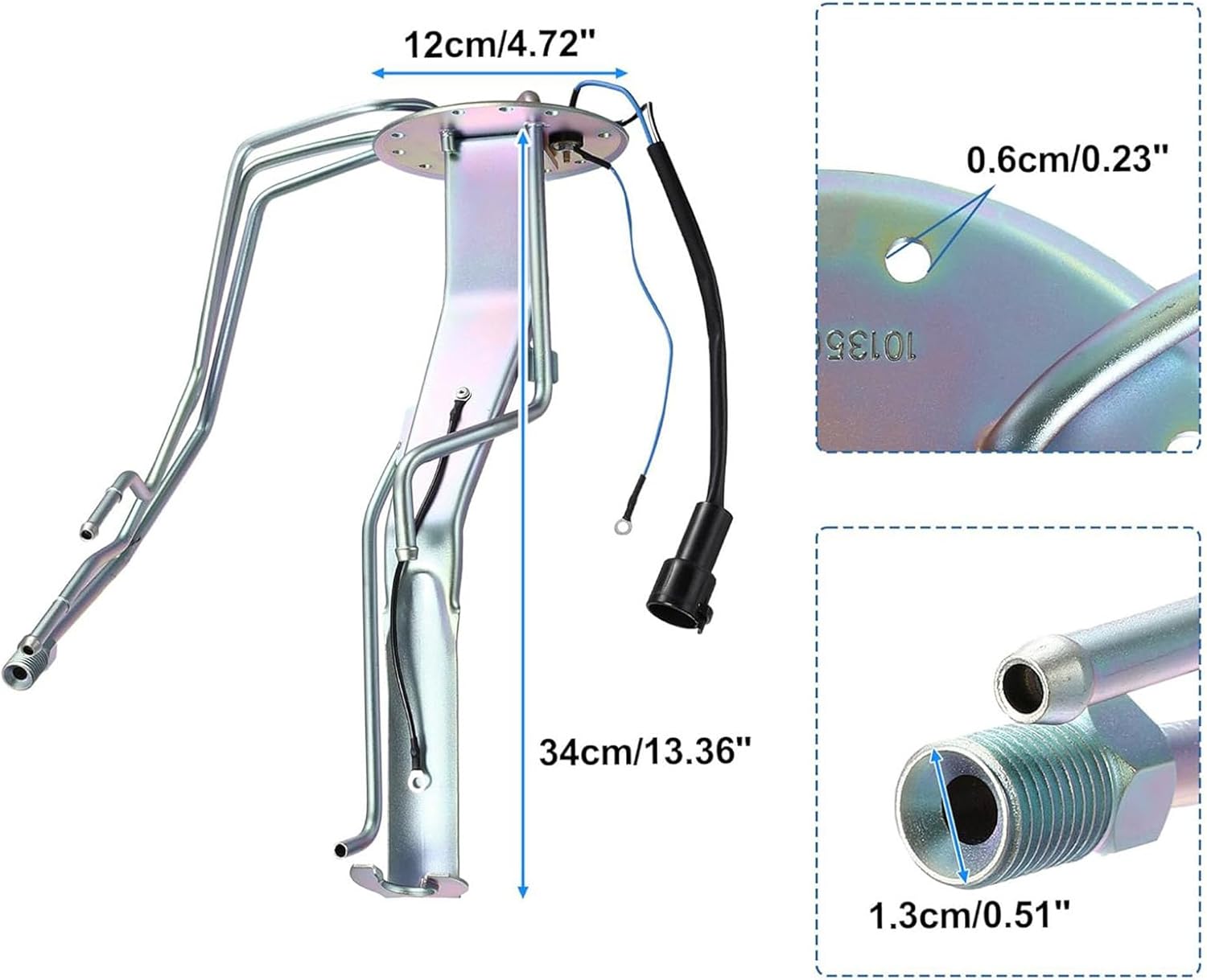 3. 1986-1992 Pickup Oil Pumps Hanger Tube Assembly 23206-35101 Mounting Rack Replacement Accessory Fuel Part