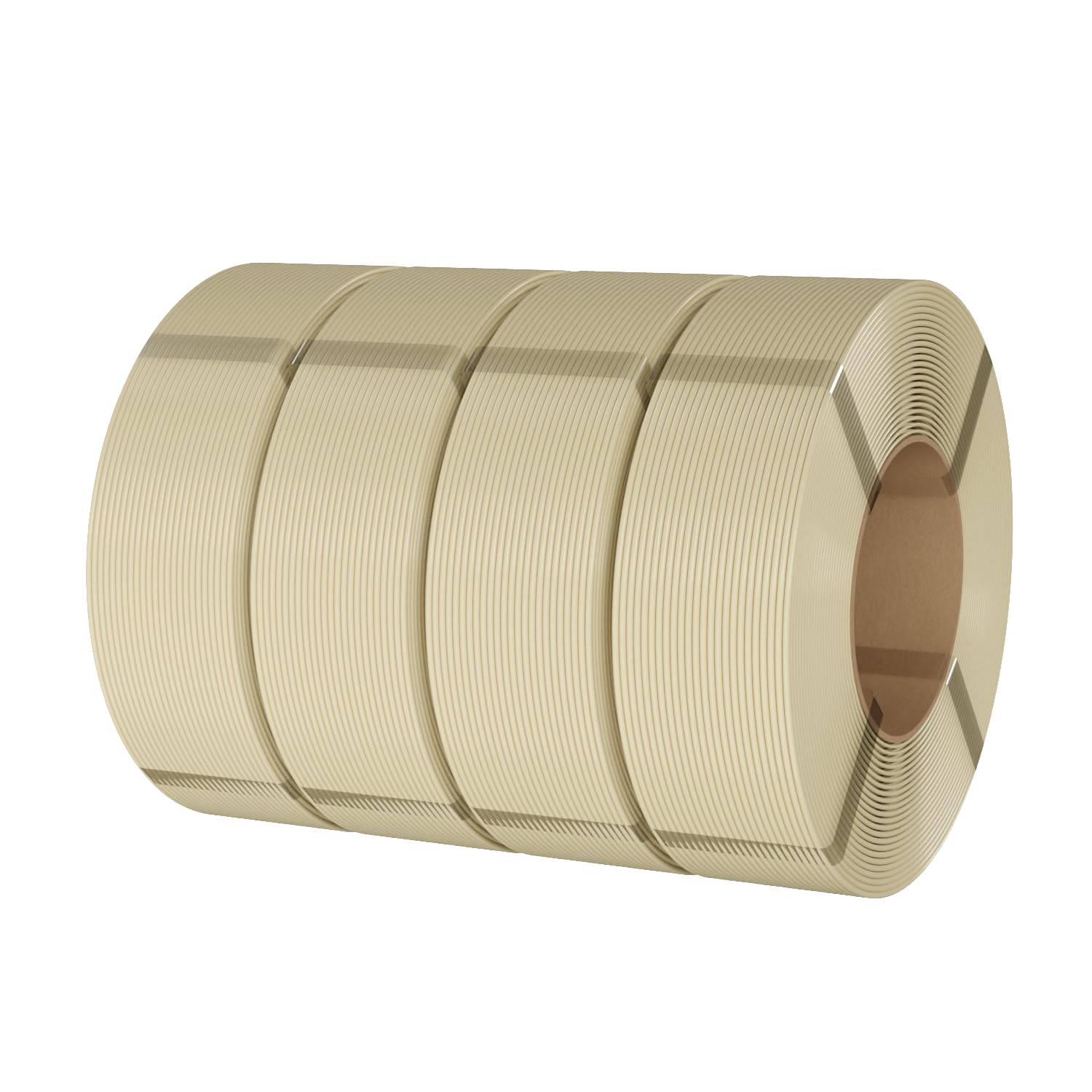 eSUN PLA+ Refill Filamento di ricarica 1,75 mm 4kg Bianco Osso | Filamento ecologico senza bobina per eSpool. Riduci gli sprechi di plastica mantenendo un'elevata precisione di stampa.