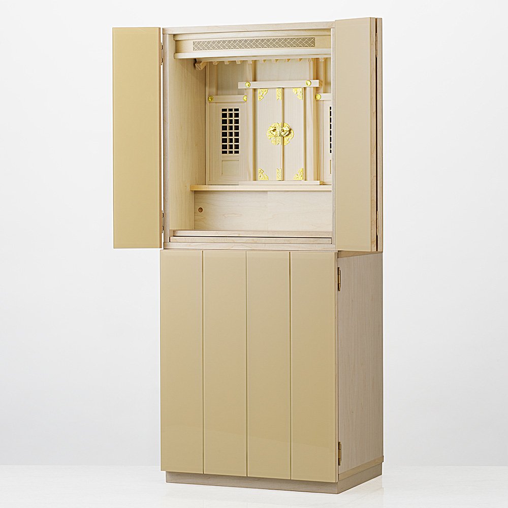 神従檀　新品未使用　62×46 Amazon｜仏壇屋 滝田商店 祖霊舎 スタイリッシュ 神徒壇 35号 高さ