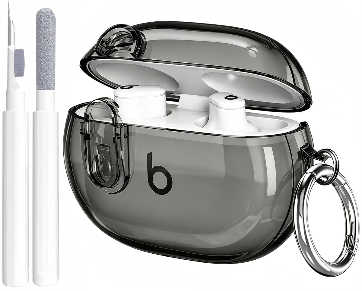 Beats Studio Buds+ クリア 完備 2026/5/9限定保証 Amazon.com: Beats Studio Buds/Studio Buds Plus Case Cover Clear