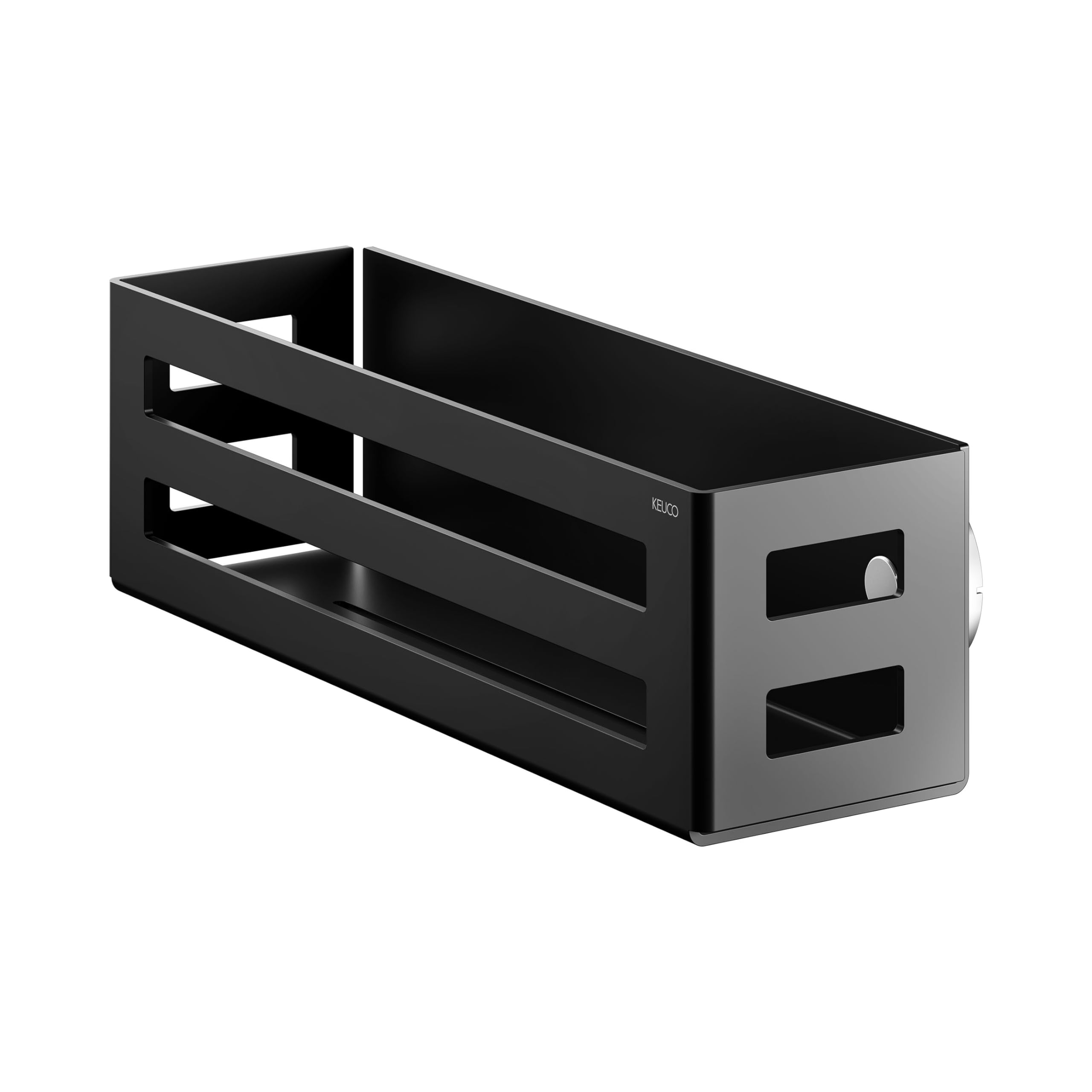 Panier de douche 32 cm Keuco amovible tablette de douche à percer noir