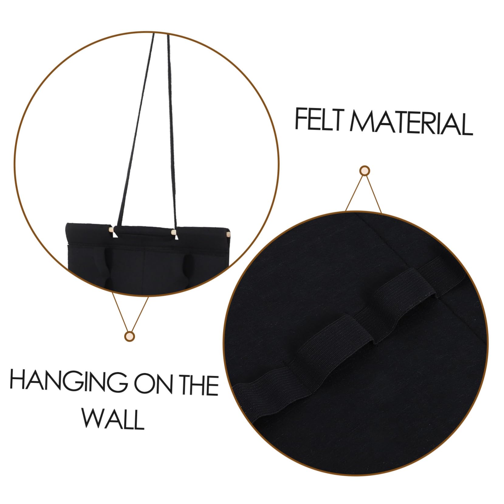 HOOTNEE Martial Arts Belt Display Stand Wall-Mounted Belt Holder Easy to Clean Minimalist Design