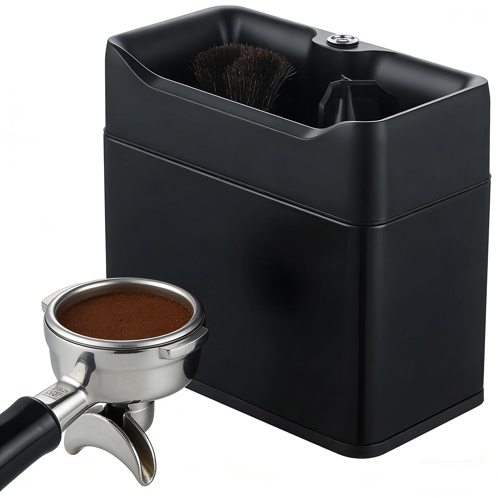 Nettoyeur électrique pour porte-filtre 58 mm : idéal pour les cafés