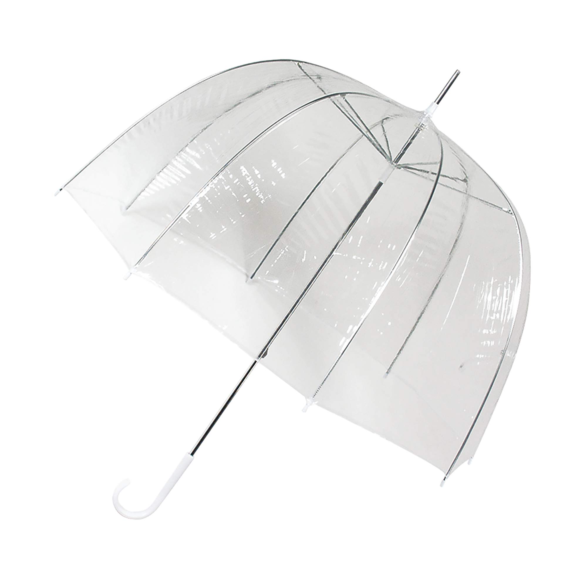 Impliva Paraguas clásico, 87 cm, Transparente