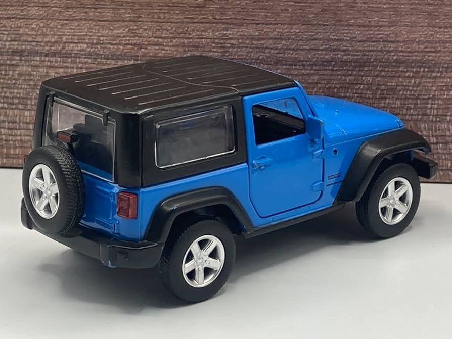 Jeep ラングラー　Rubicon ミニカー 青 Jeep ラングラー Rubicon ミニカー 青 Jeep ラングラー Rubicon