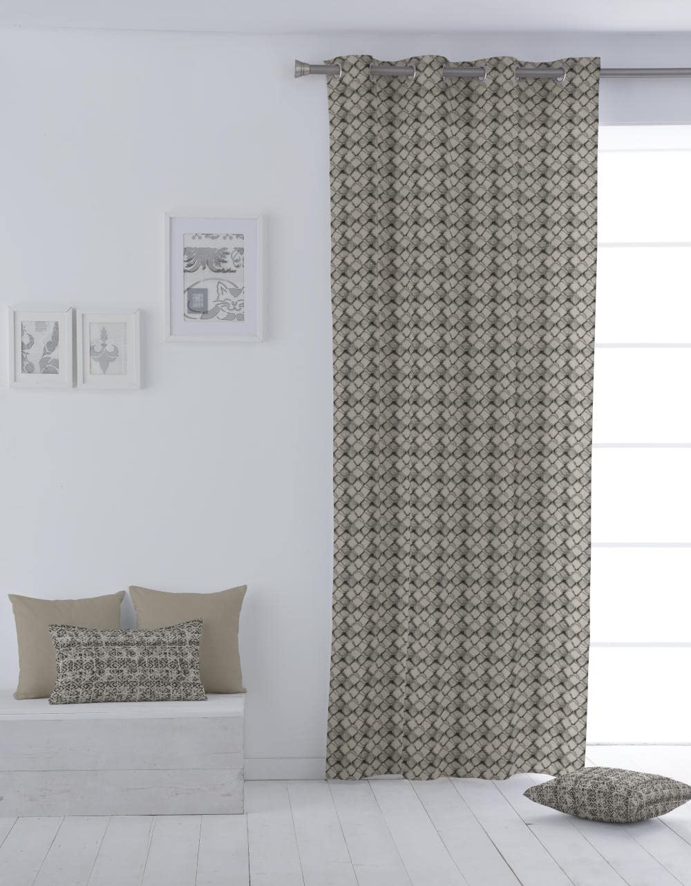 Kt KILOtela, Digital Printed Canvas Fabric, Half Panama Cotton, Decoration, Upholstery, Cushions, Curtains, Bedspreads - Image 4