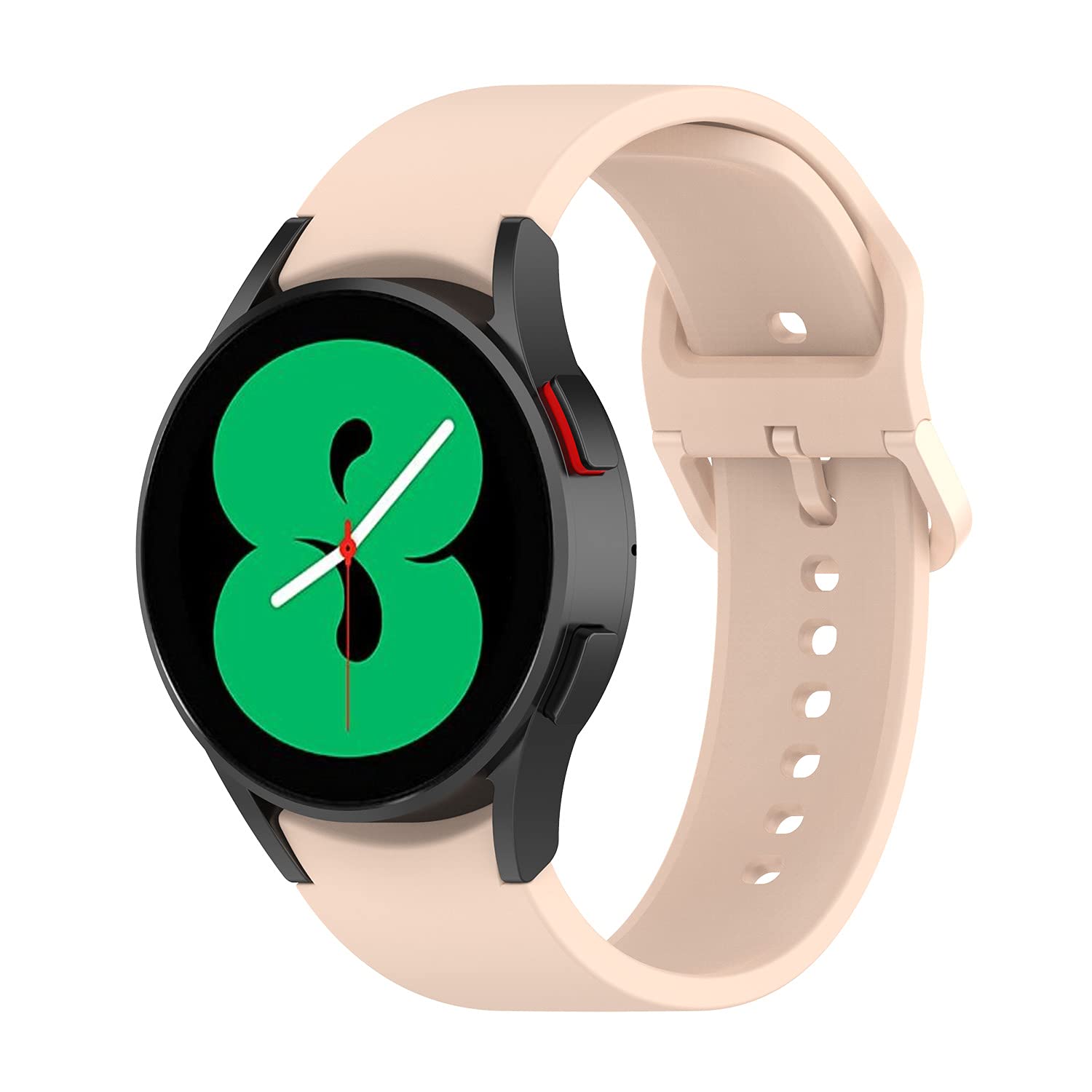Senter for Watch Bands for Samsung Galaxy Watch 4 and Galaxy Watch 4 Classic Bands Soft Silicone Sport