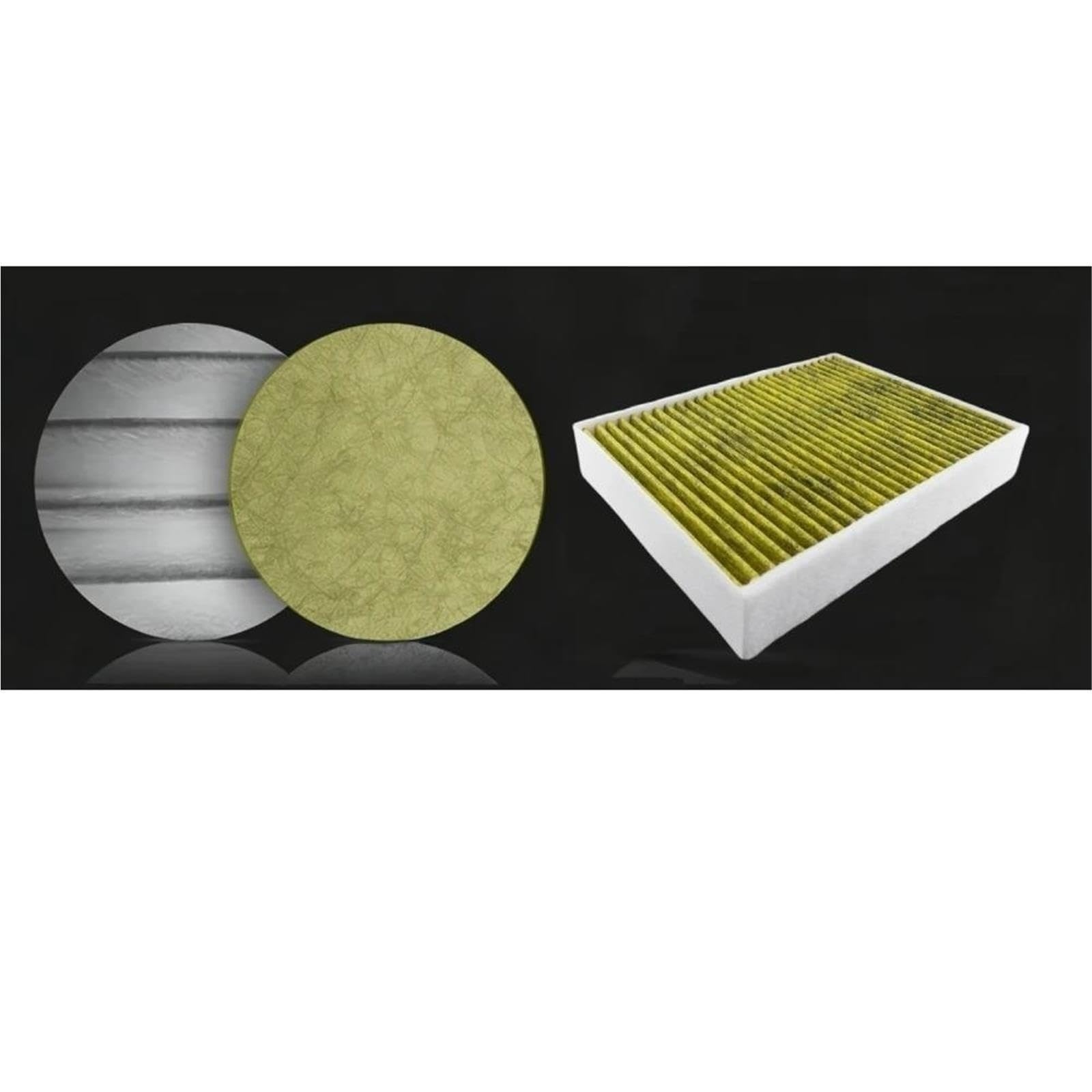 Für 3 F30 F80 F34 F31 CUK25001 Aktivkohle-Luft-Innenraumfilter