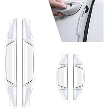 4 PCS Car Door Side Edge Protection Guard, Car Door Bumper Guards Protection Strip, Embedded Double-Sided Airbag Cushioning Decoration, for Most Vehicles (Transparent)