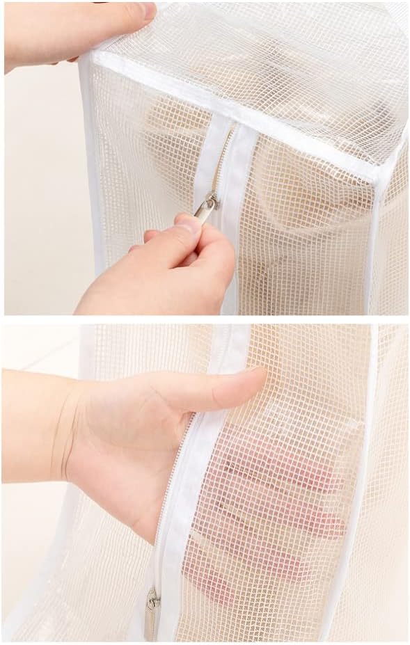 Miniatura 9 de 2 juegos de almacenamiento de botas, botas cortas portátiles y altas para almacenamiento o bolsa protectora, bolsas de polvo para zapatos, fundas