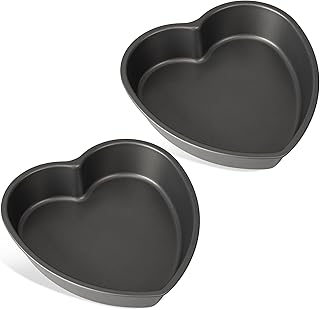 Tiawudi Heart Shaped Cake Pans, Large Baking Pan for Lovely Cakes, Nonst...