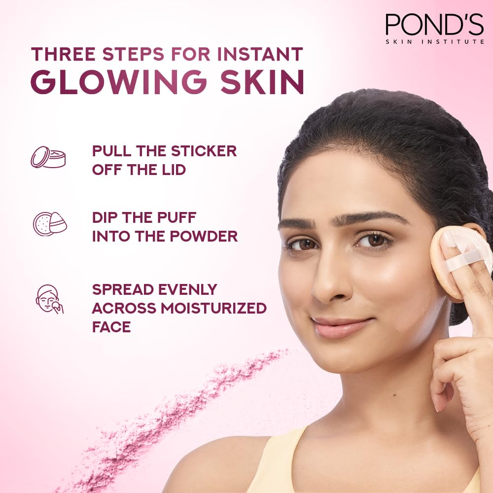 POND'S Natural Glow Face Powder - Instant Radiance -6