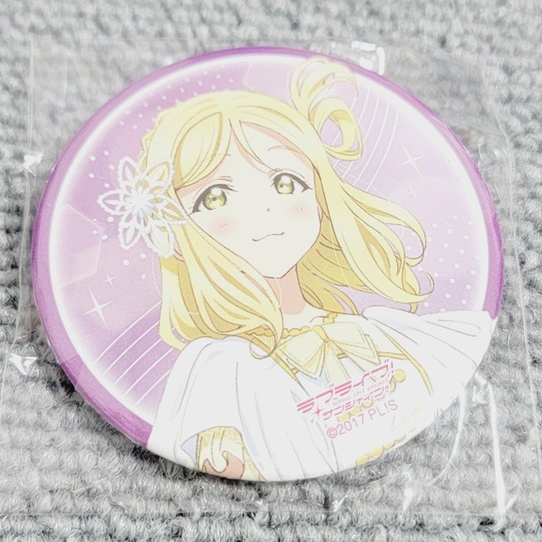 Amazon.co.jp: ラブライブ サンシャイン 小原鞠莉 缶バッジ WINDY  