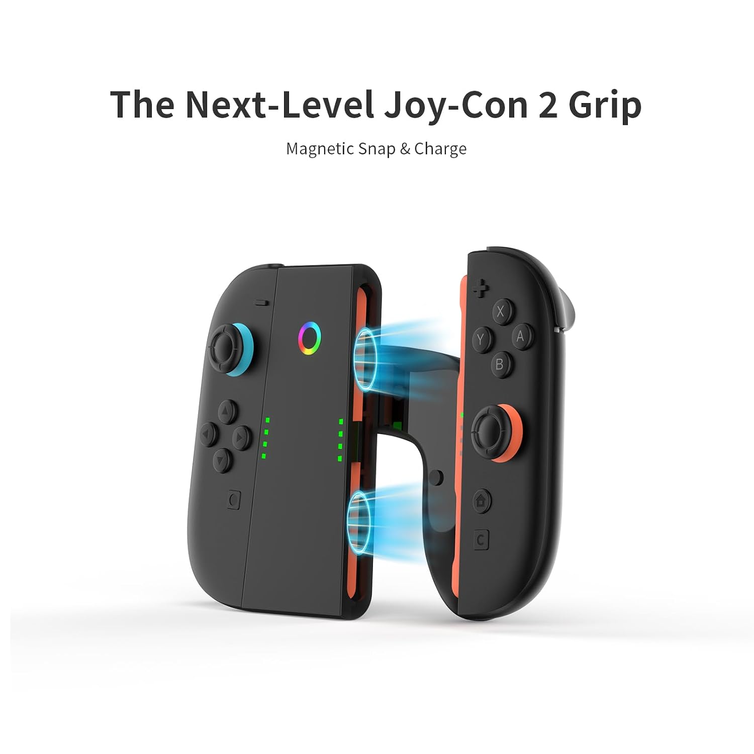 DUEQID Joy Con Charging Bracket for NS Switch2, Joy Con Comfort Grip Compatible with NS Switch 2 image 5
