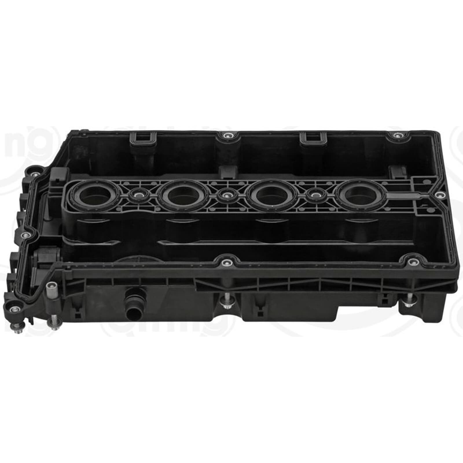 ELRING 082.270 Coperchio punterie con guarnizione con bulloni/viti | Compatibile con: ALFA ROMEO 159, 159 Sportwagon, CHEVROLET AVEO / KALOS Schrägheck, AVEO / KALOS Stufenheck, AVEO Schrägheck