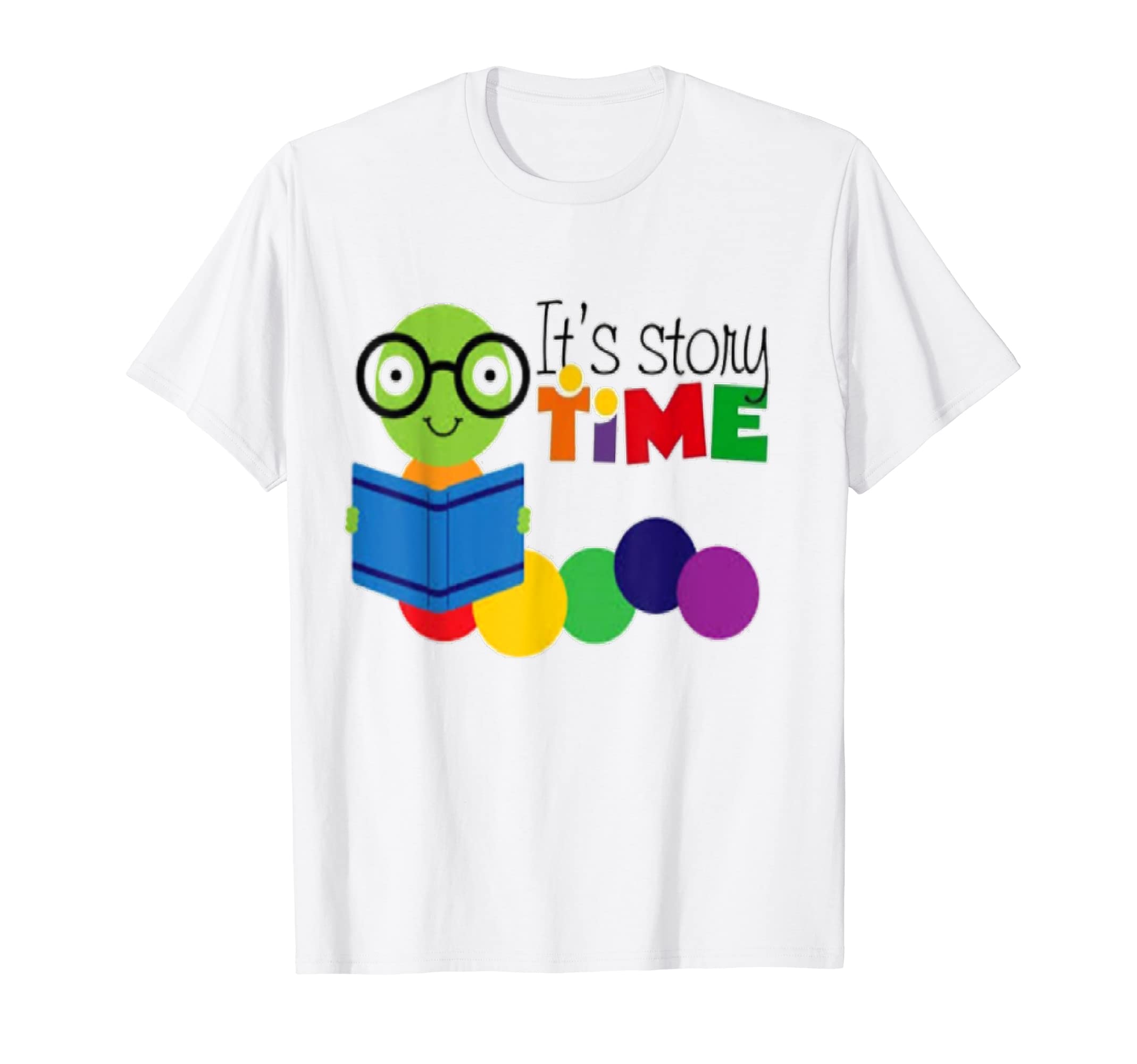 "Librarian' T-Shirt Teacher Its Story Time Bookworm Shirt T-ShirtOEKO-TEX STANDARD 100