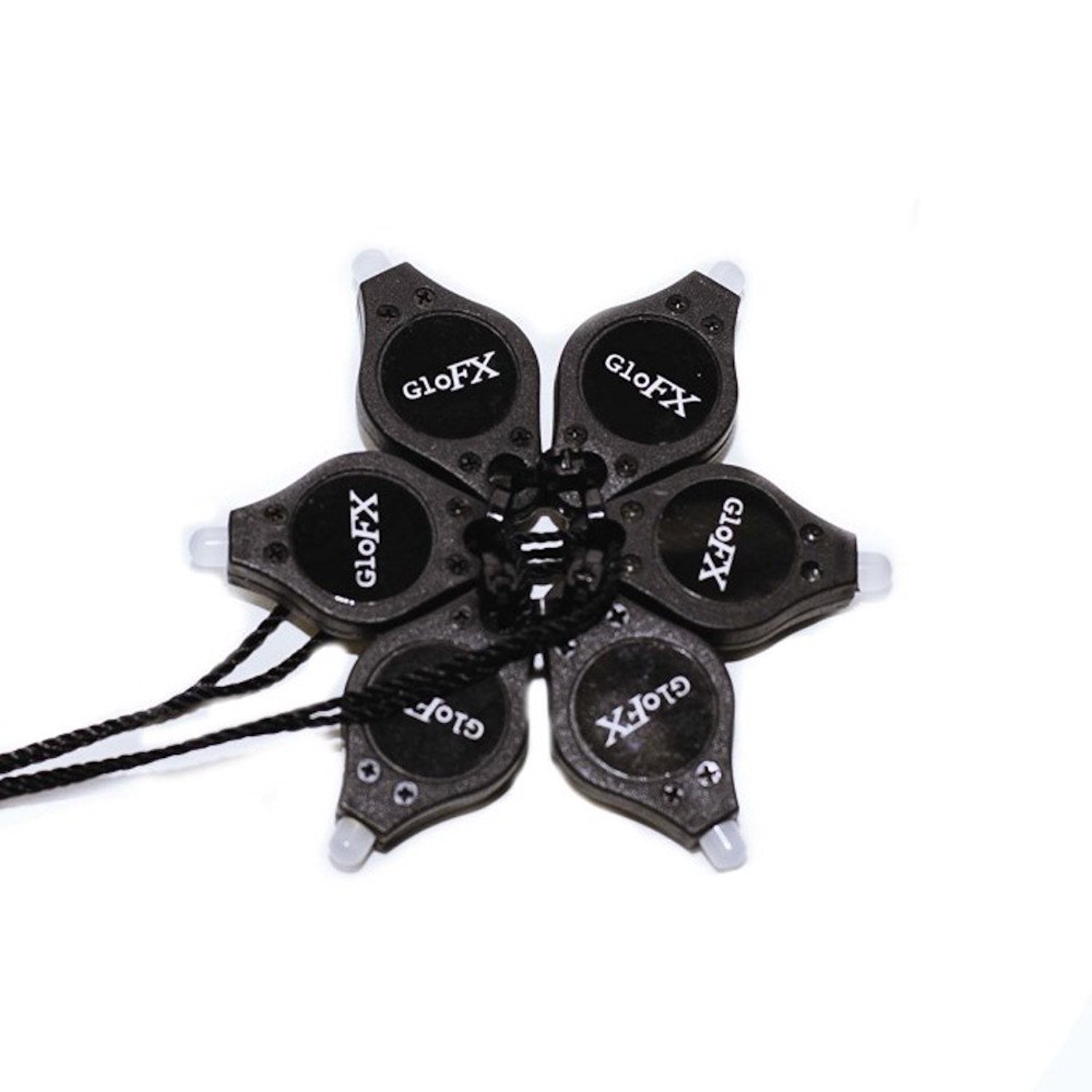 GloFX Exclusive Trans Morph 6-Led Orbit - Lights Spinning Lightshow Orbital Toy Rave Light