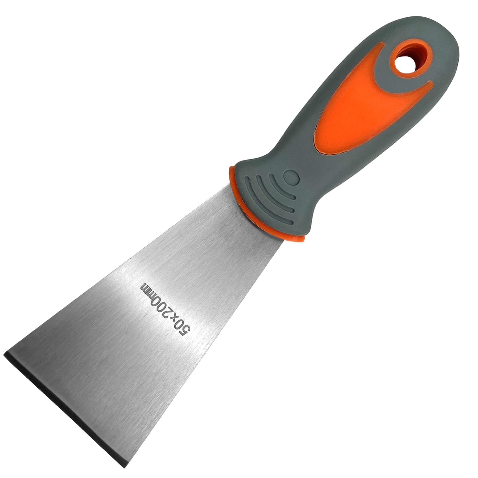 WEDO Putty Knife Scraper,2" Stainless Steel Scraper,50mm Dry Wall Taping Knife with Ergonomical Handle,Scraper Tool for Plaster Scraping Drywall