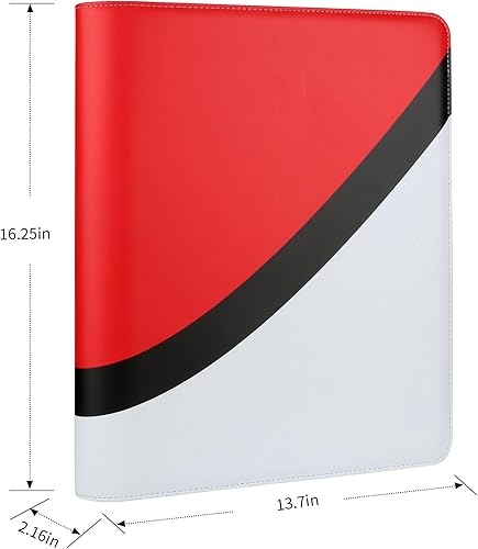 Miniatura 2 de Carpeta Toploader rígida, fundas rígidas con 9 bolsillos para 288 tarjetas. Carpeta de tarjetas con fundas para rígidas "3 × 4", tarjetero