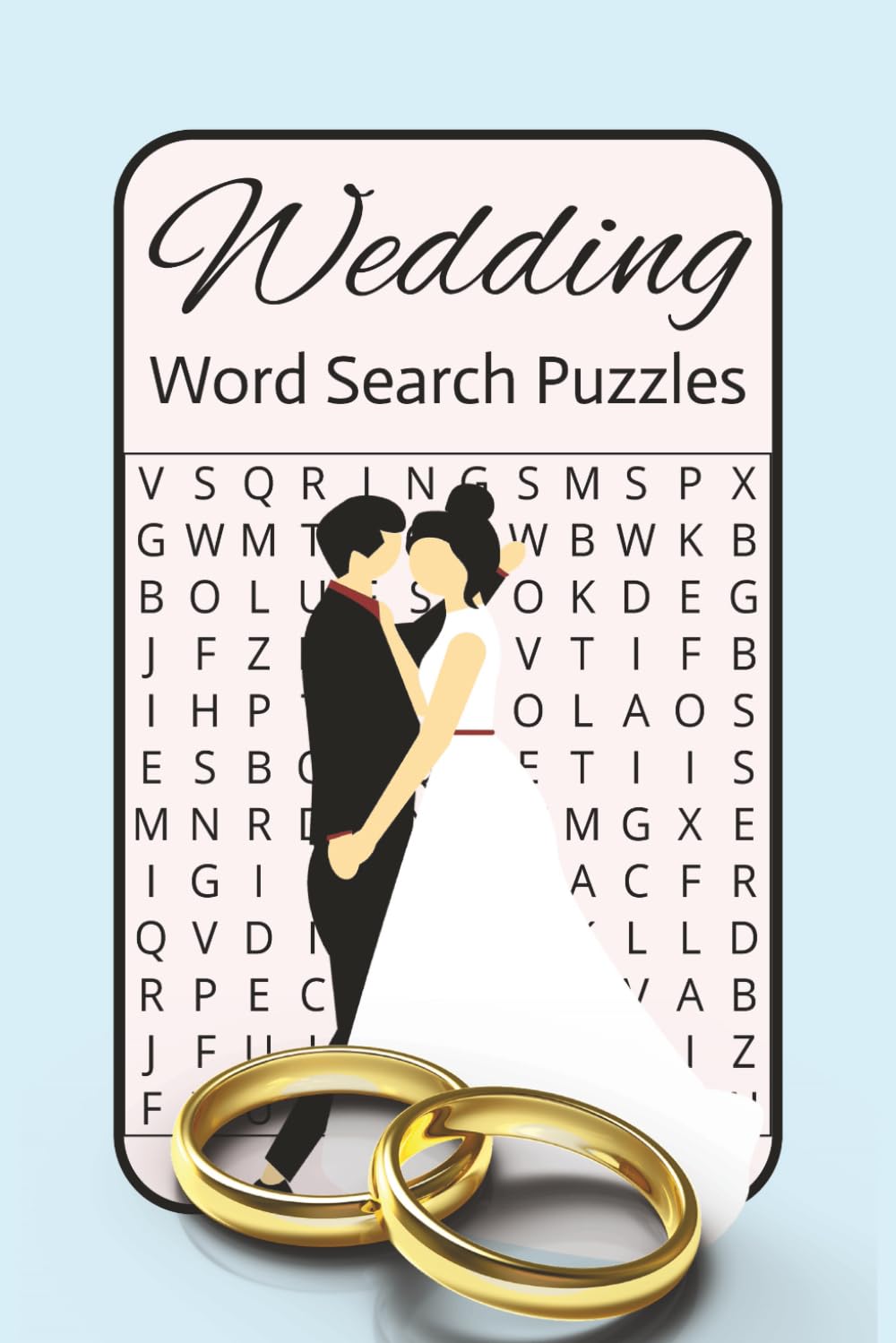 Wedding Word Search Puzzles: Wedding-Themed Word Search Book with Answers – 100 Pages of Puzzle Fun, great gift, stocking stuffer...