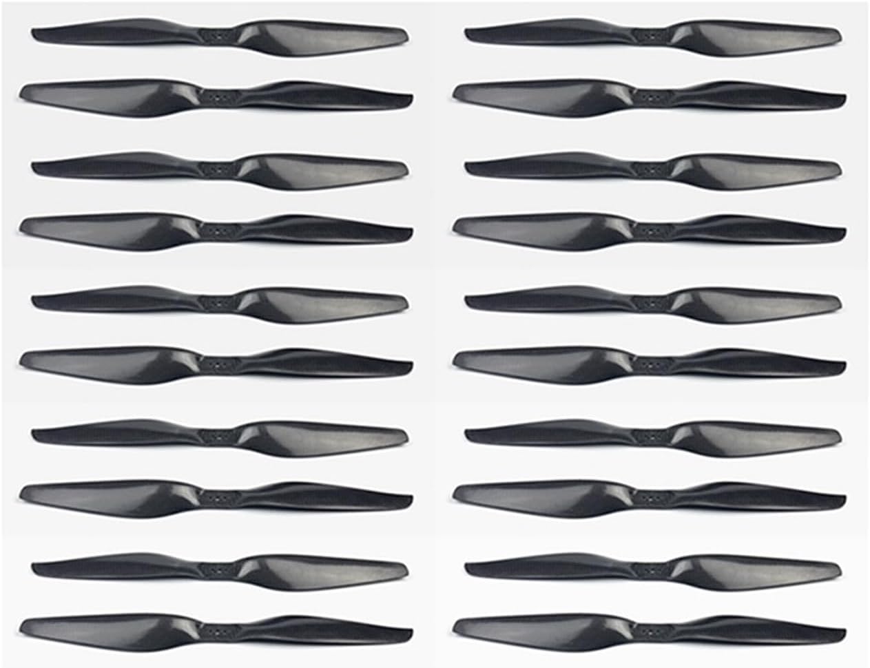 Fit for Apply to FY680 FY690S Quadcopter MultiRotor F06792-10,Used Compatible with 10 Pairs 13x5.5 3K Carbon Fiber Propeller CW CCW 1355 CF Prop