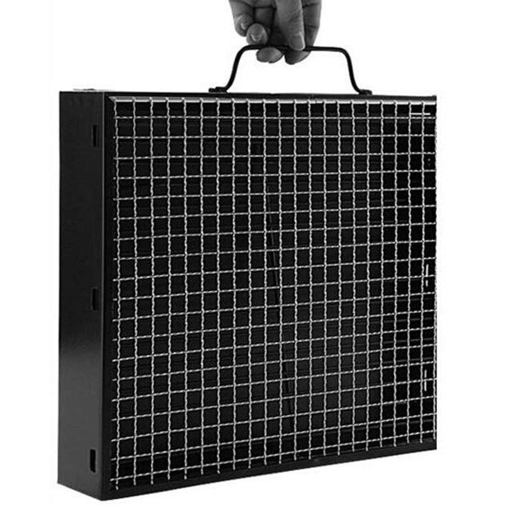 Supporto per barbecue, Griglia for barbecue for a carbone portatile in acciaio inossidabile for esterni, famiglia, picnic, campeggio 35 * 2720 cm