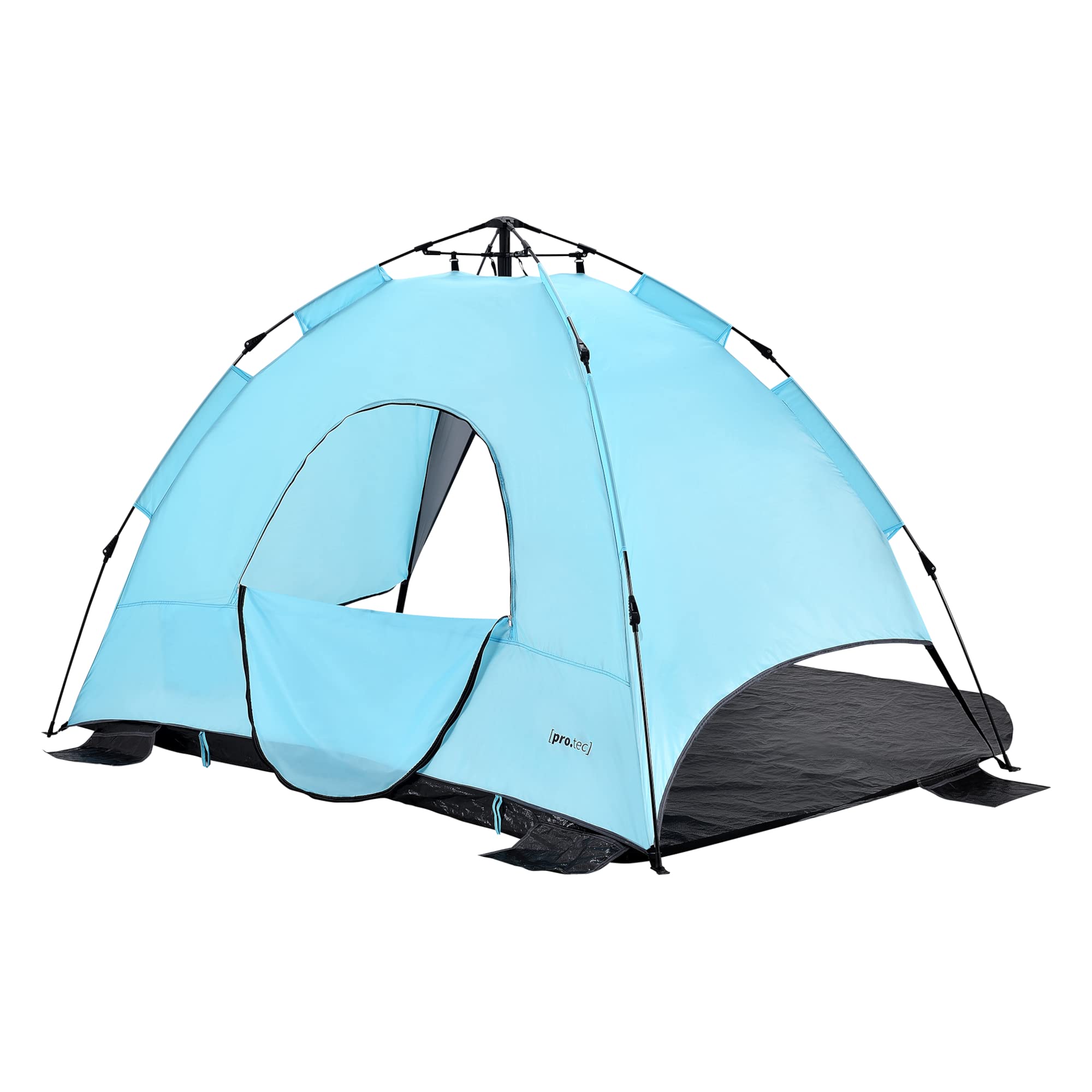Tenda Campeggio 4 Posti Gonfiabile Tenda Da Campeggio Automatica Per 3 Persone Istantanea Pop Up