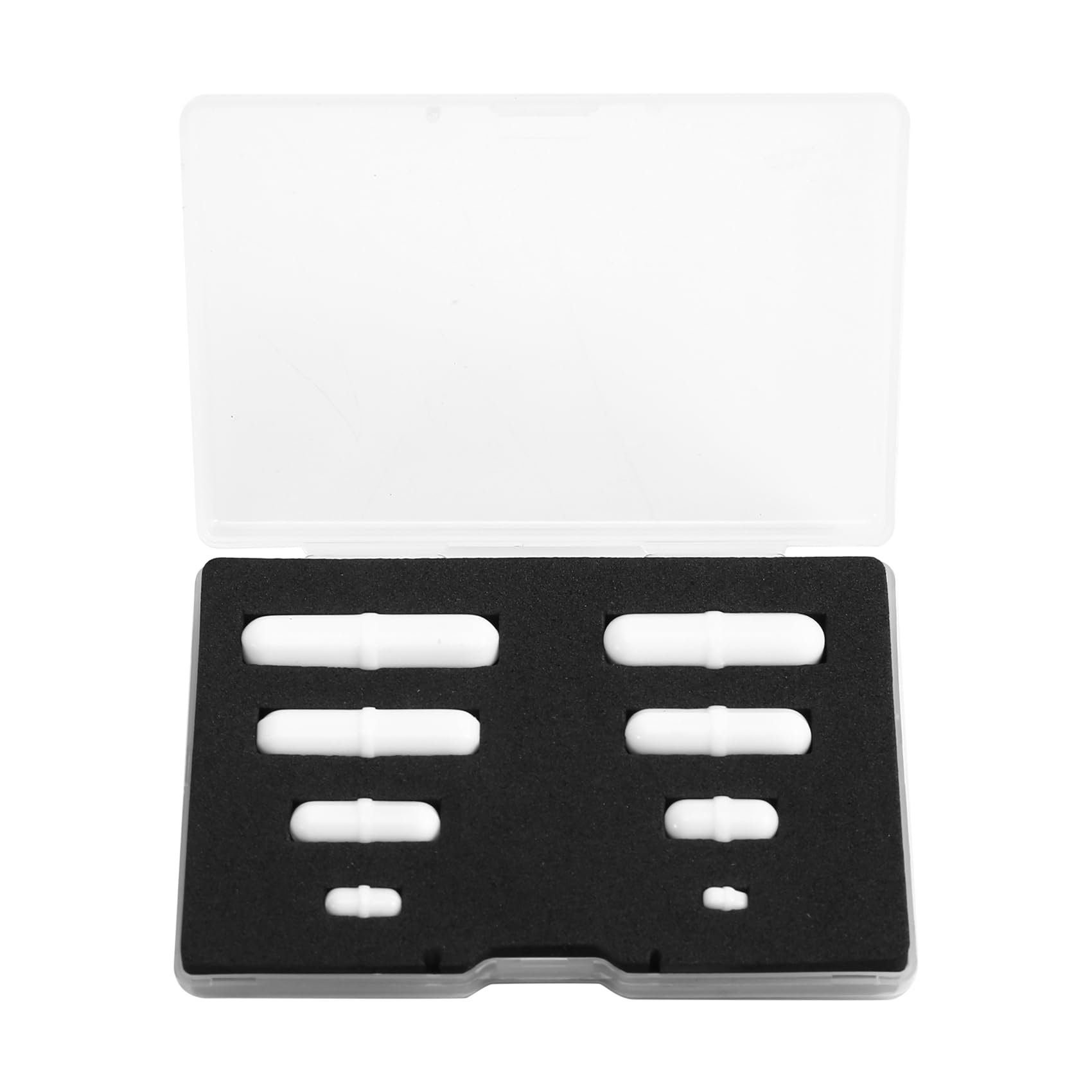 detee Magnetic Stir Bar Set Laboratory PTFE Stir Plate Bar for Flat Bottom Beaker,for Laboratory Laboratory Stirrer Mixer Bar