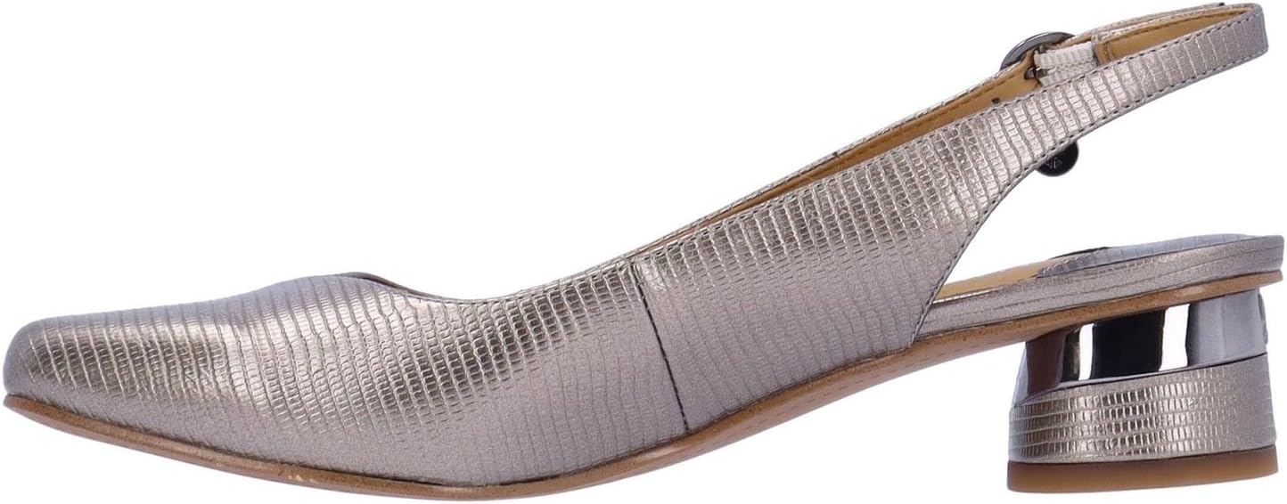 J. Renee Taveta Women's Pump, 10 B(M) US, Pewter