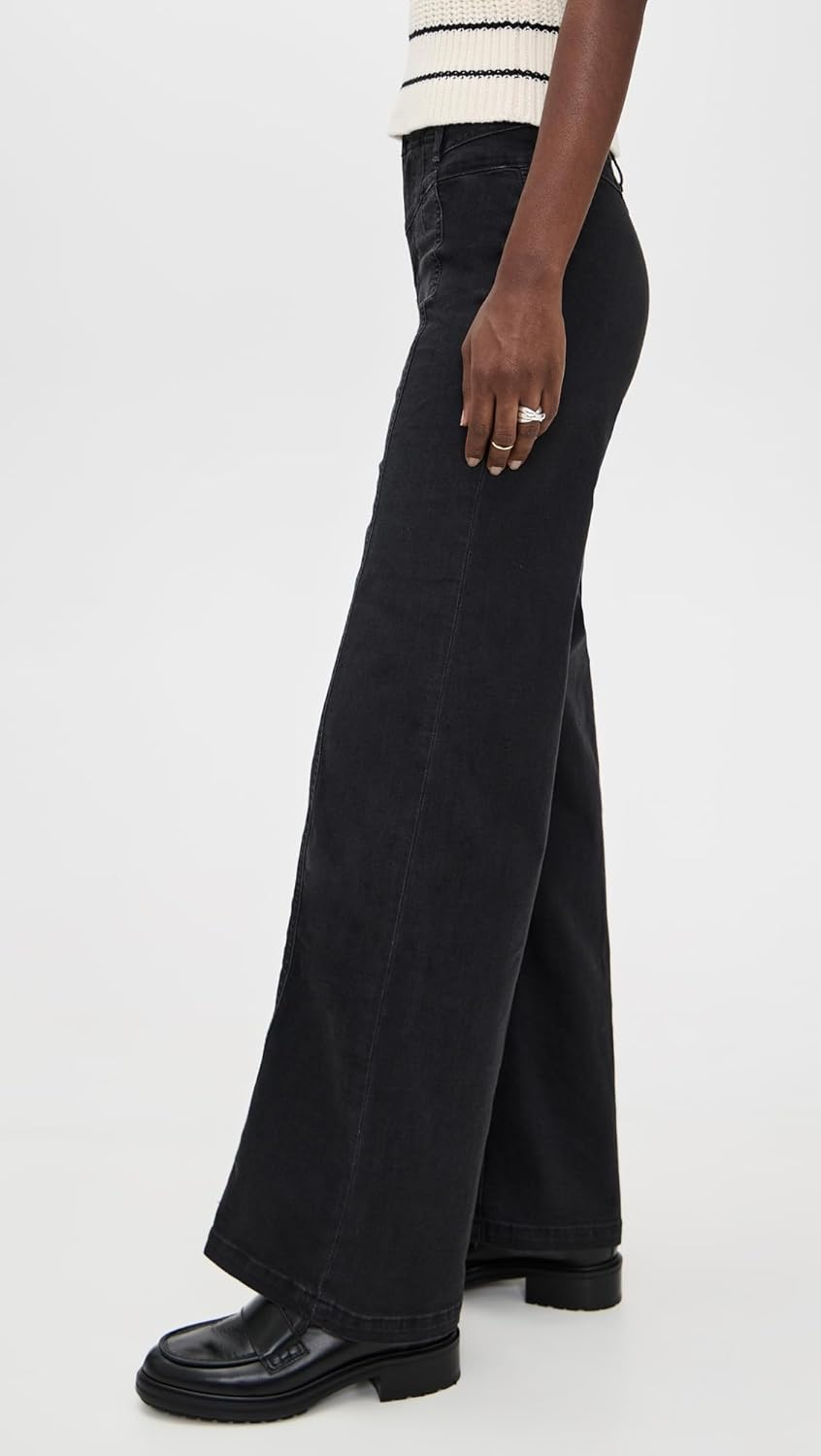 Free People Women's Libre Wide Leg Jeans - Image 4