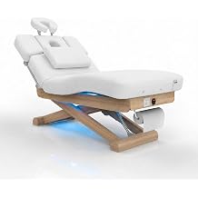 Electric Massage Table Esthetician Bed for Spa & Treatment White