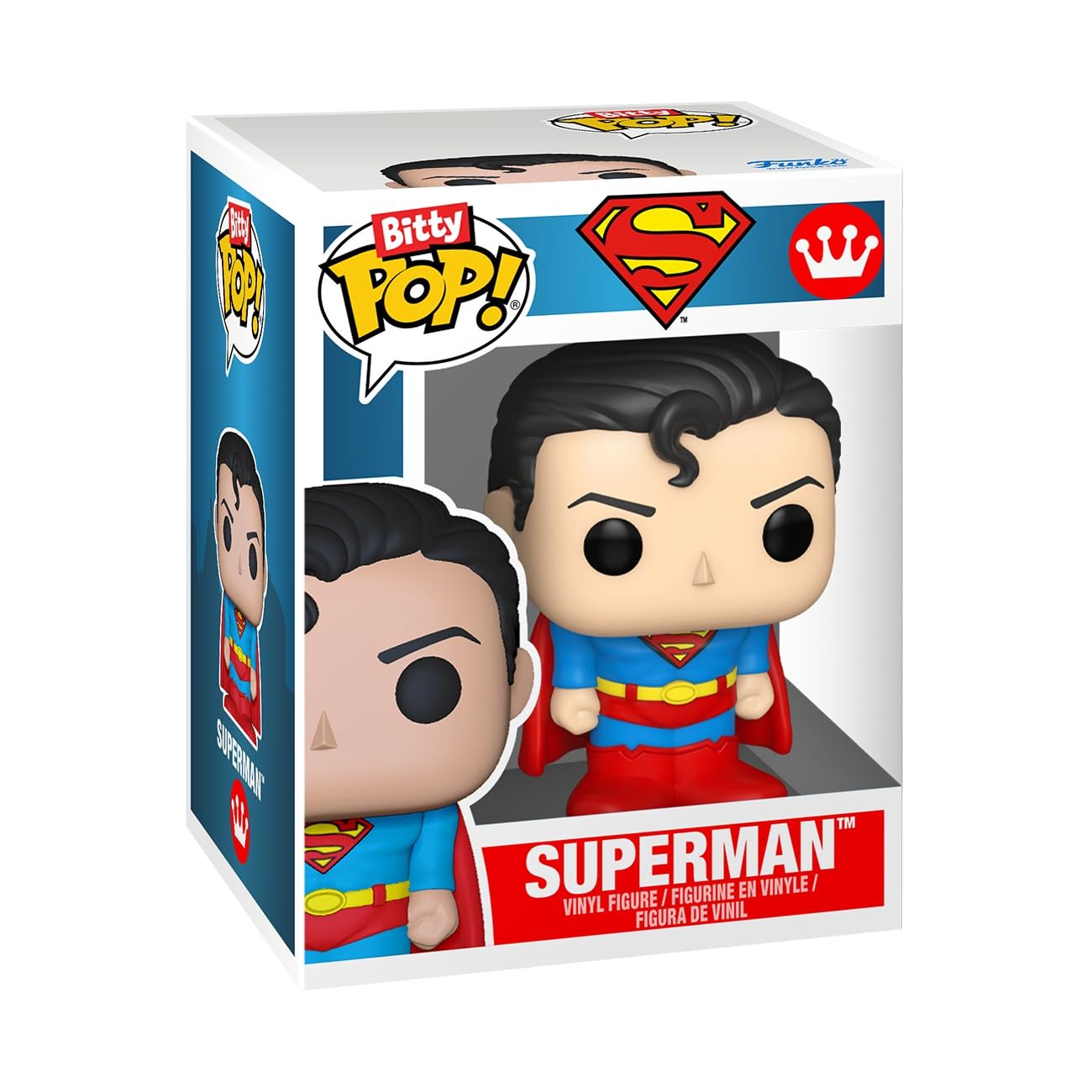 Amazon.co.jp: Funko Pop! Bitty Town:DC - スーパーマンと孤独の要塞