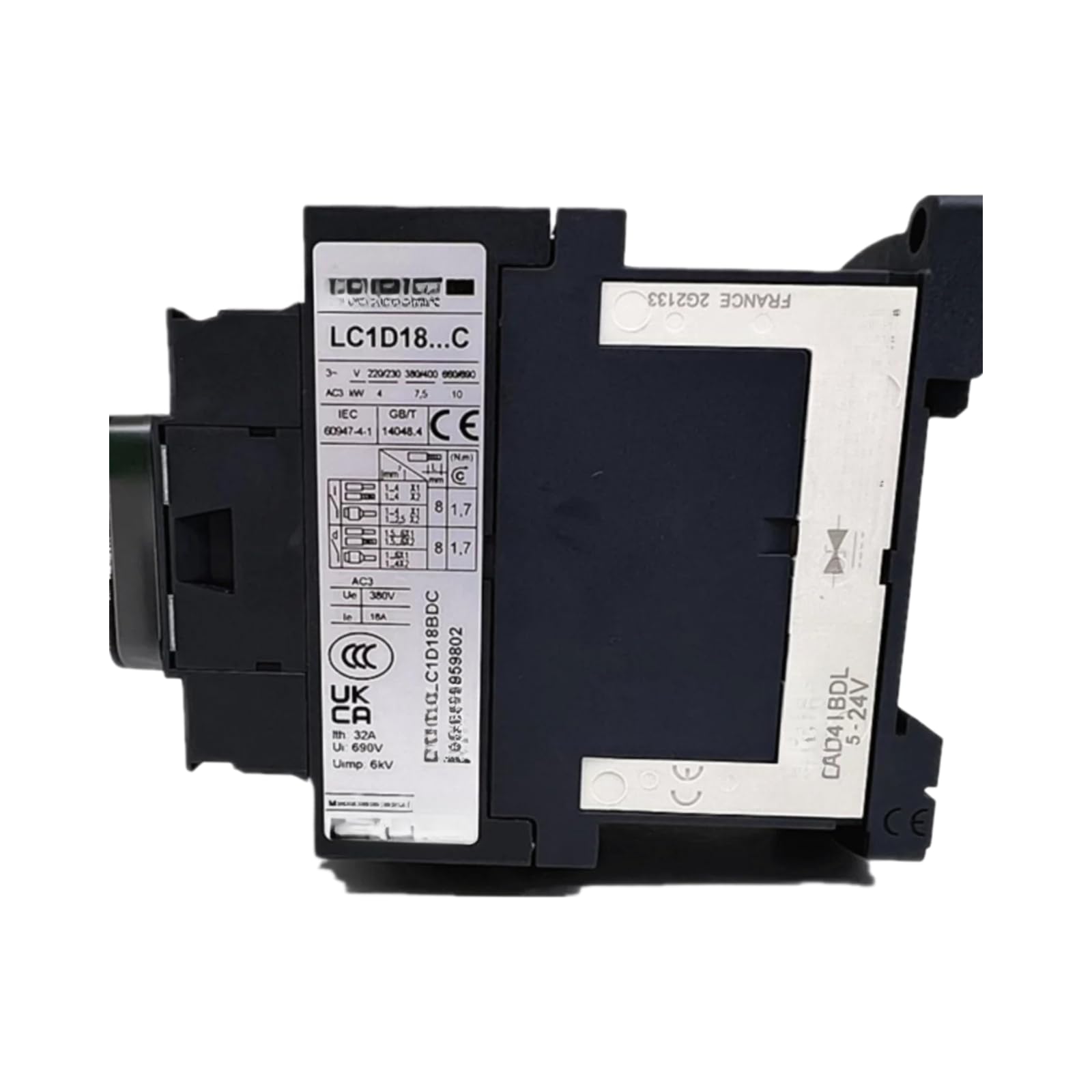 Contacteur LC1D09 24V inverseur de commande et automatisme industriel - 2