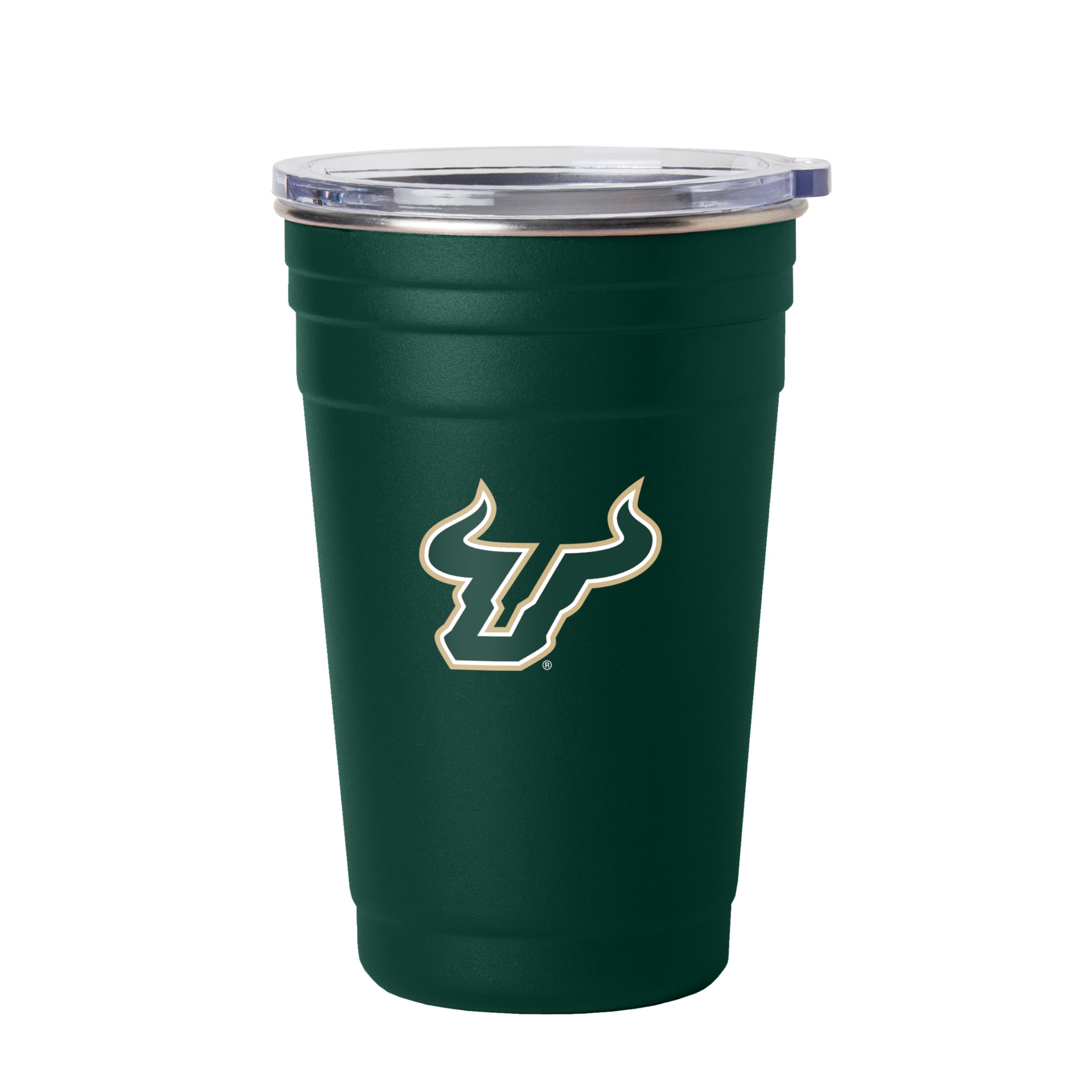Logo Brands NCAA 22 oz Stainless Steel Tailgate Cup -Double Wall Vacuum-Sealed Durable For Hot &amp; Cold Drinks, Perfect for Gameday &amp; Tailgating