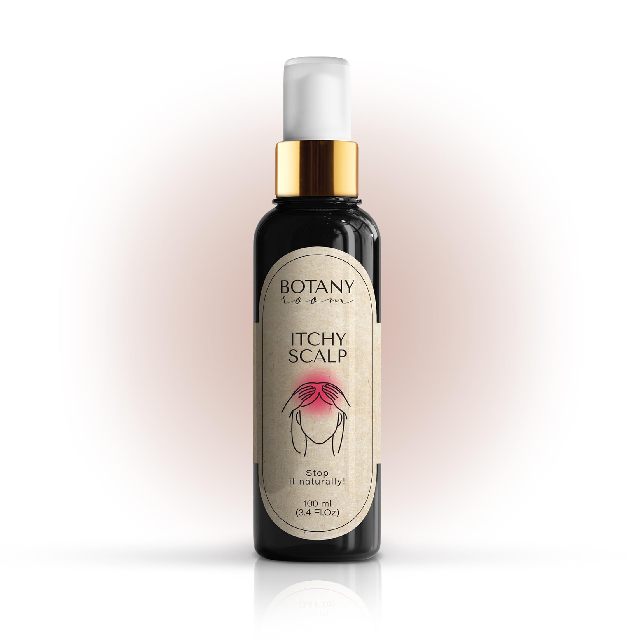 Calme y revitalice su cuero cabelludo con el Spray para el picor del cuero cabelludo de BotanyRoom, un alivio natural para las molestias y el desequilibrio. Spray con aceite del árbol