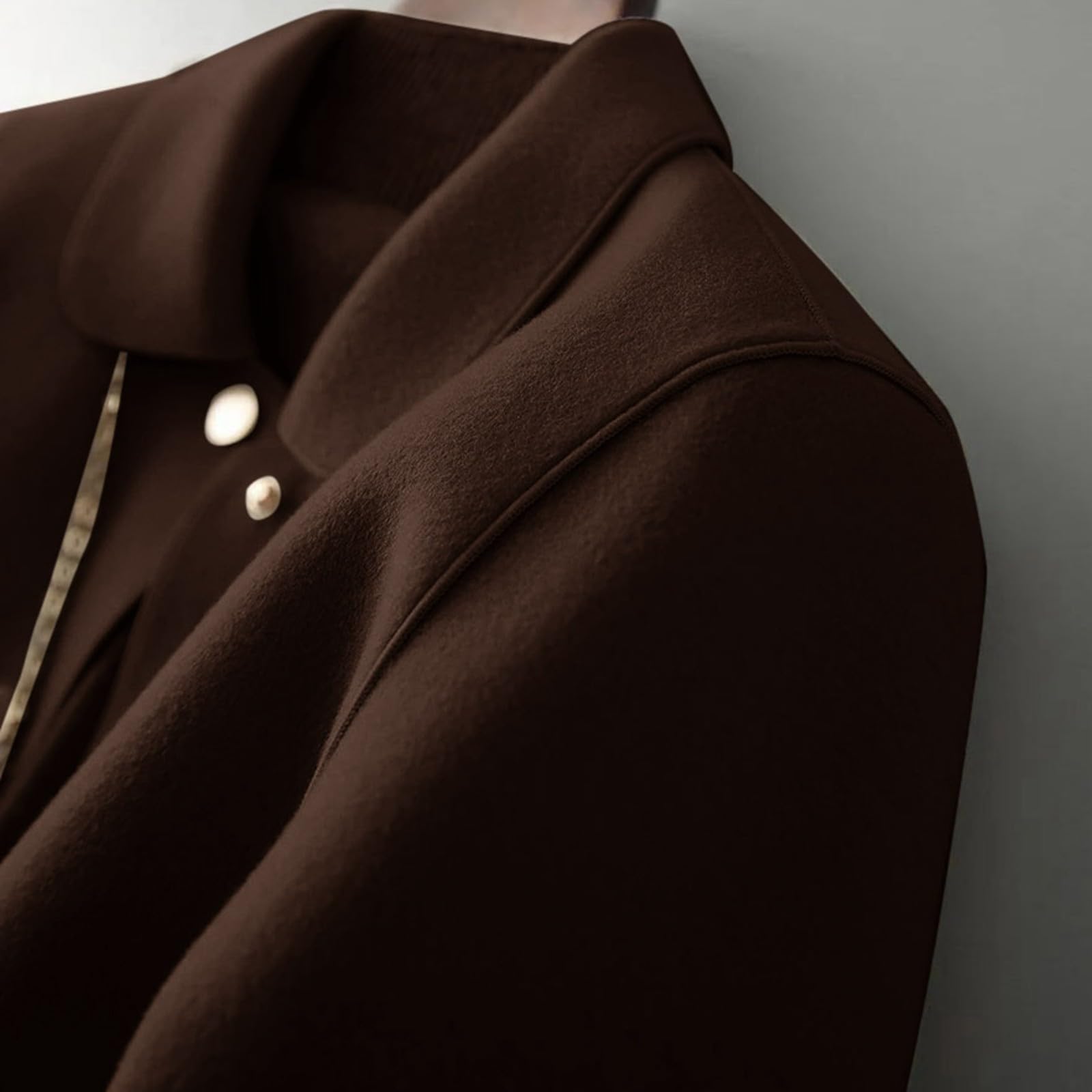 Trench Coat Femme Veste Mi Saison Parka Courte Blouson Légère Imperméable Manteau Jacket Ete Peacoat Demi Cintré Court Caban Léger Printemps Été Grande Taille