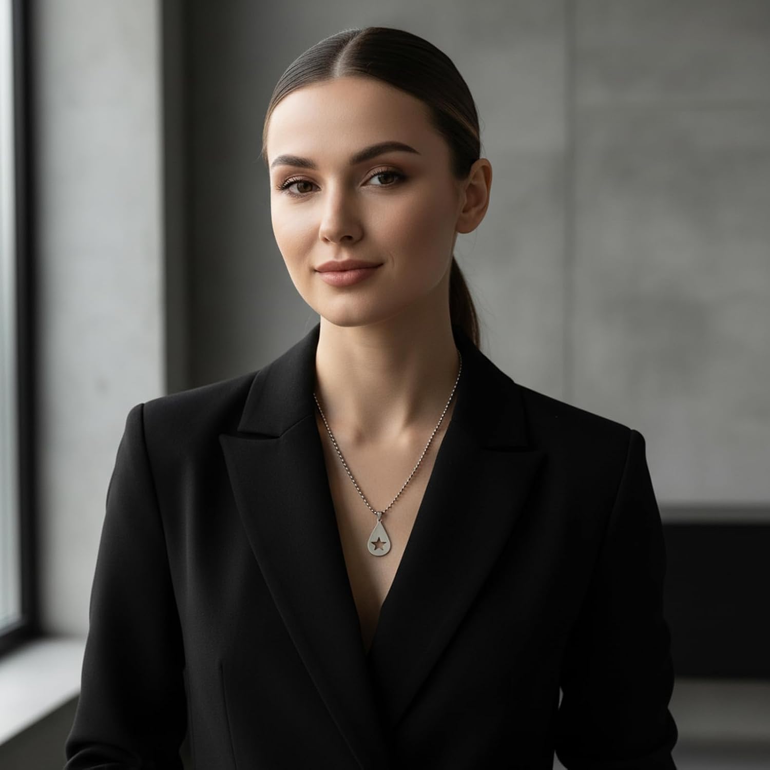 Guitar Pick Necklace for Men Women Music JewelryGuitar Pick Holder Necklace image 2
